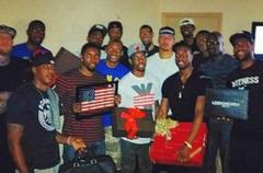 The Heat's Secret Santa gift exchange was cooler than yours